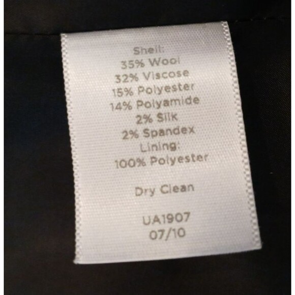 Talbots Heritage Wool Blend Women's 2 Piece Pants Suit Size 8 Office Career - Picture 10 of 15